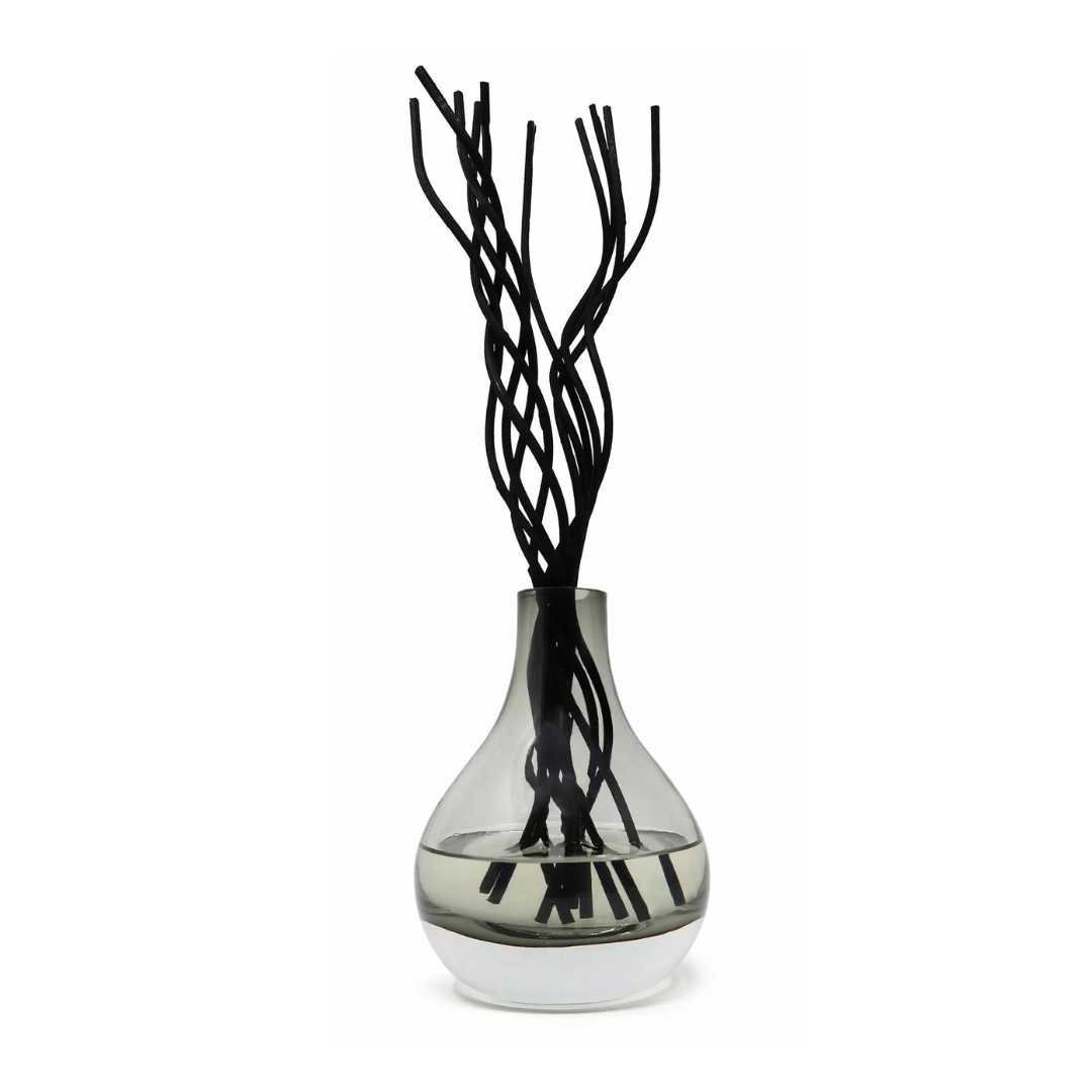 Grey Tinted Diffuser With Black Curved Reeds