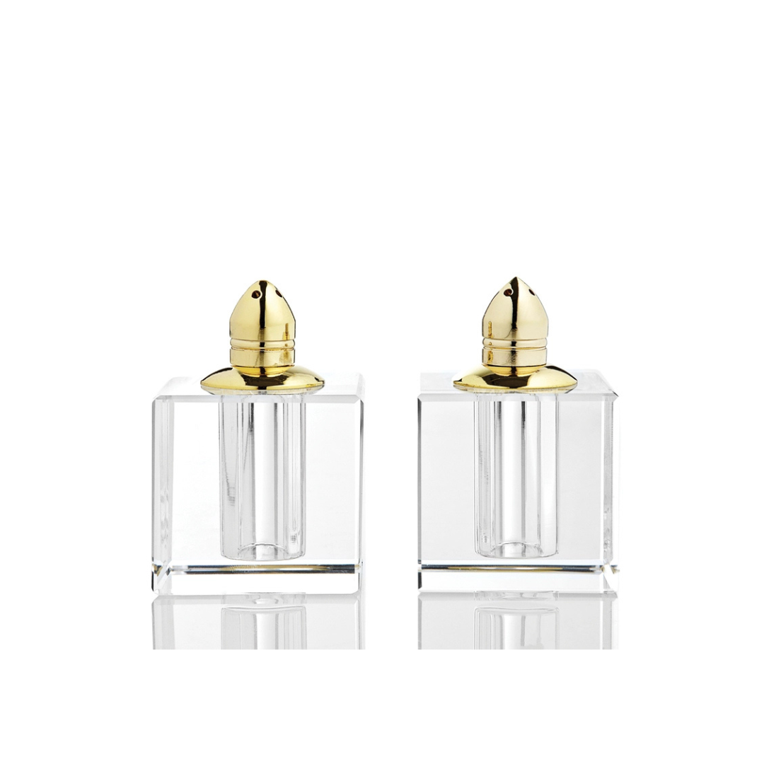 Vitality Gold Pair of Salt & Pepper Shakers