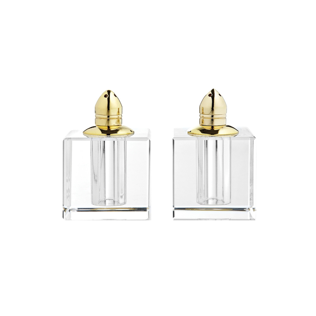 Vitality Gold Pair of Salt & Pepper Shakers