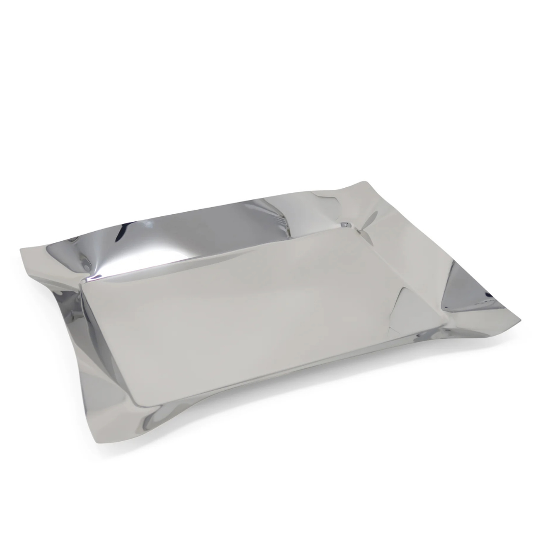 Oblong Stainless Steel Tray