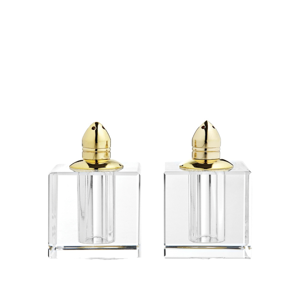 Vitality Gold Pair of Salt & Pepper Shakers