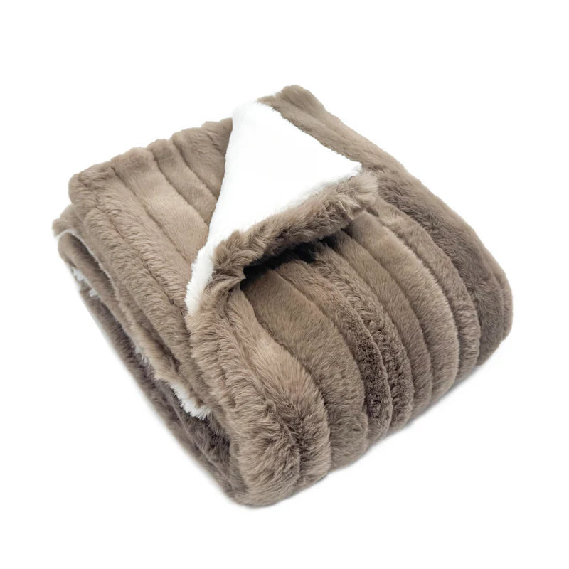 Wave Plush Throw Blanket
