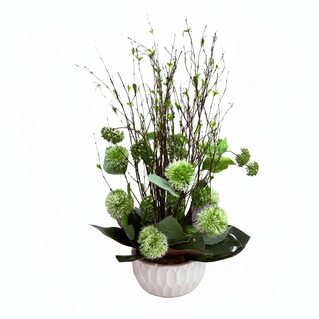 Flaura Contemporary Floral with Willows