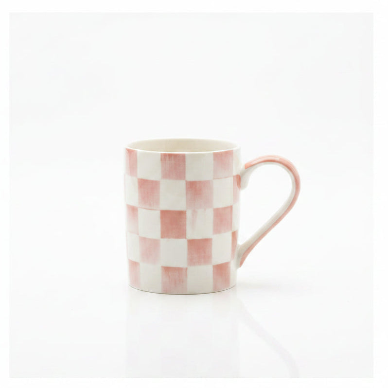 MacKenzie-Childs Check Porcelain Mug