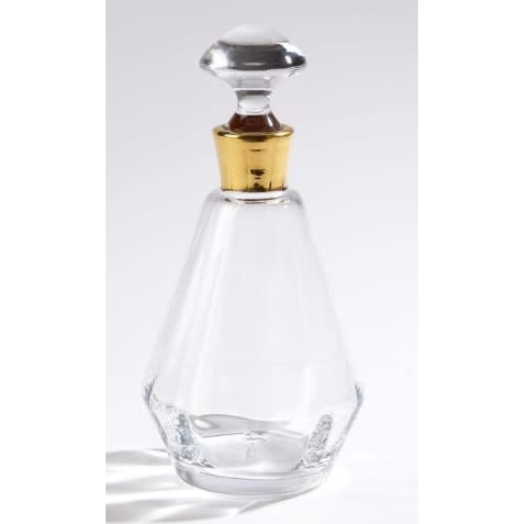 Decanter with Gold Neck