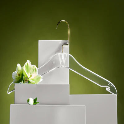 Modern Flat Lucite Hangers