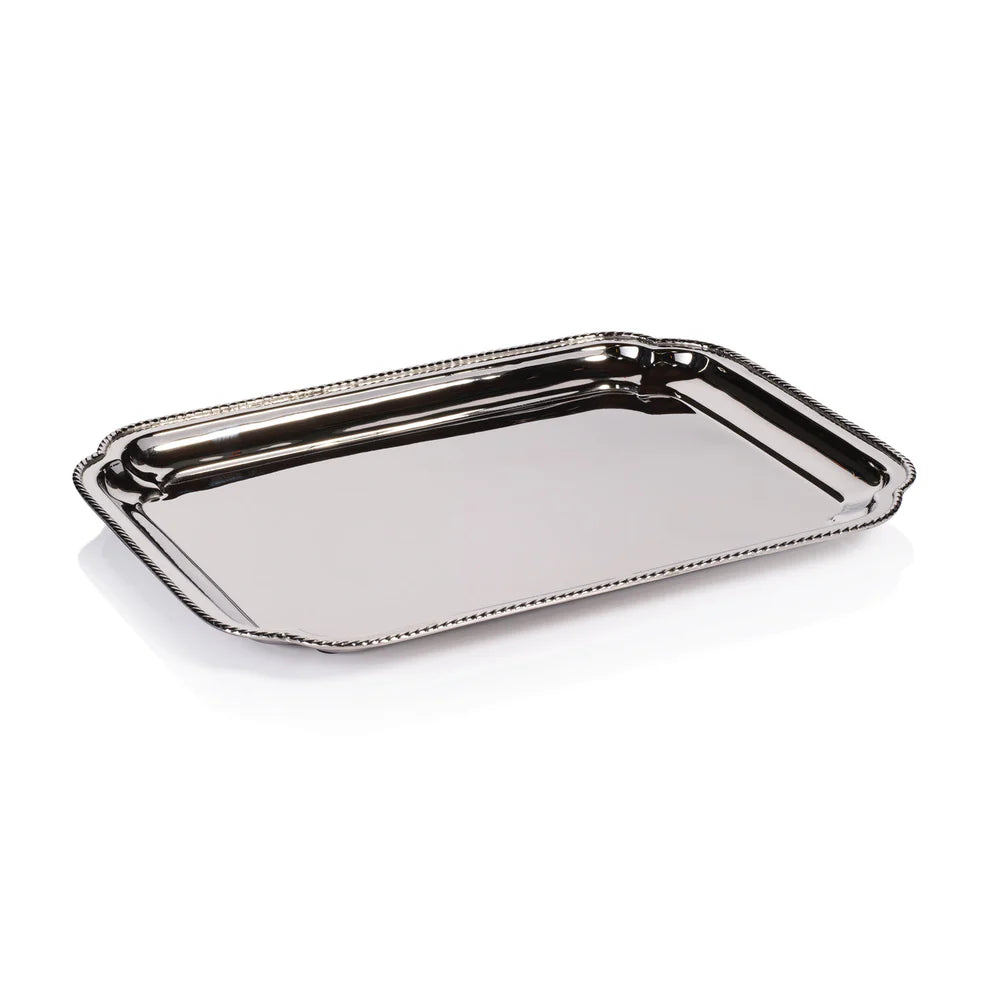 Zodax Large Andrea Brass Tray