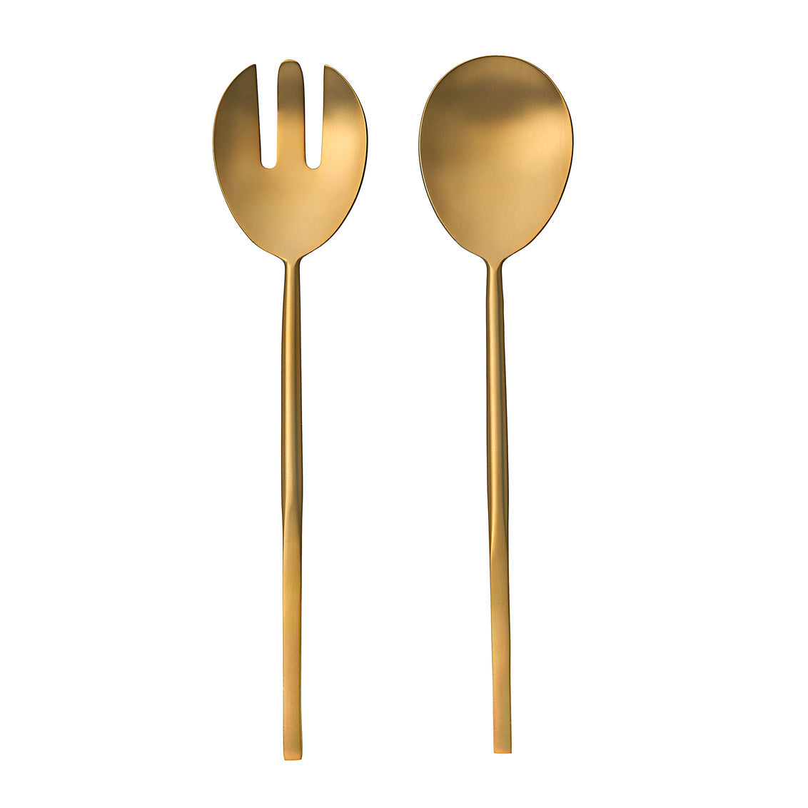 Gold Salad Server Set