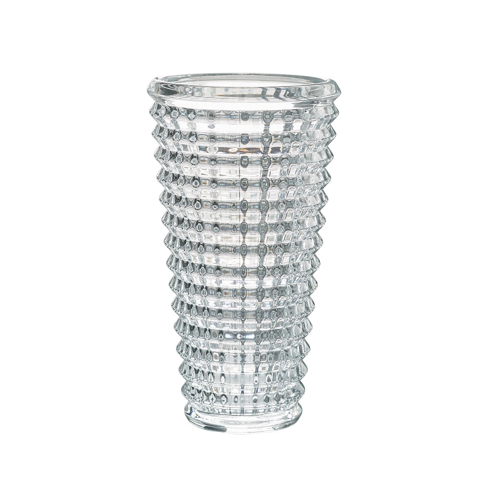 Round Tapered Textured Vase