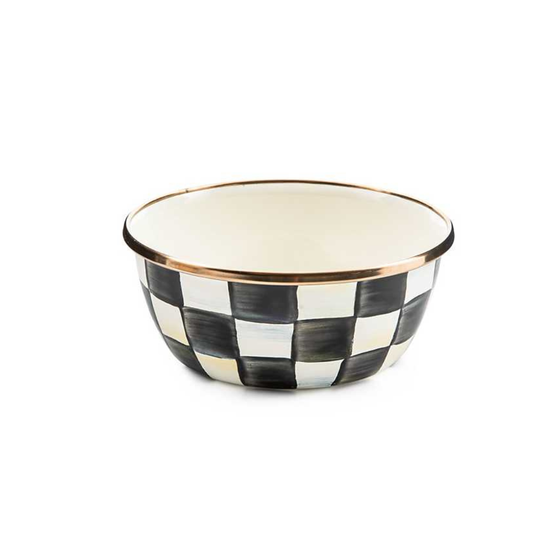 MacKenzie-Childs Courtly Check Pinch Bowl