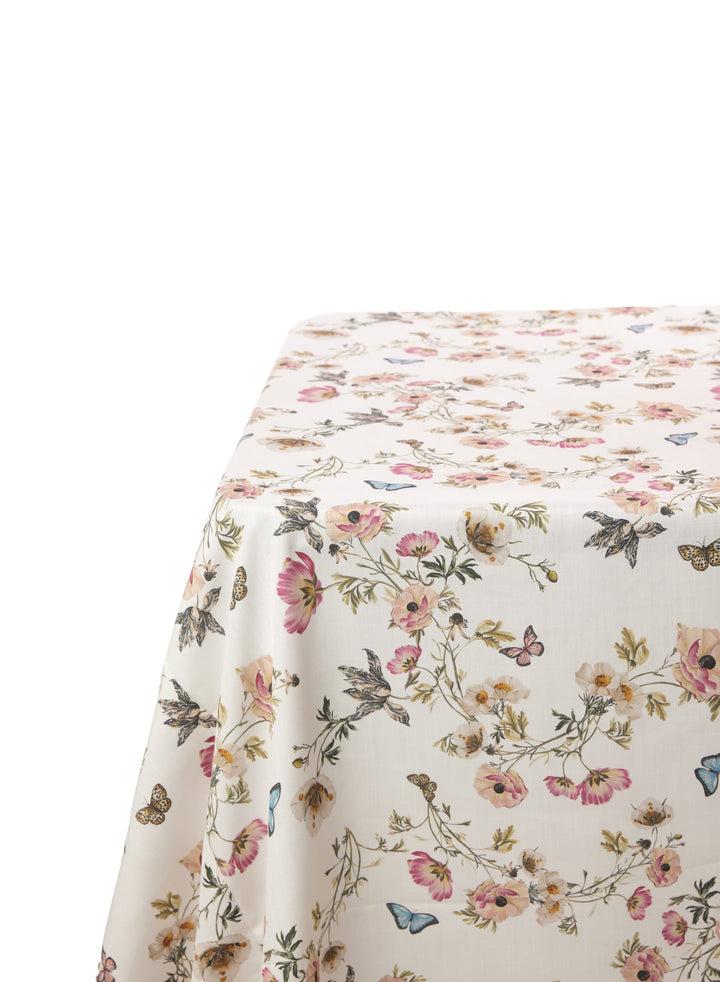 Adorn Your Table Spring Medley Print/ Birds 'n Branches Tablecloth
