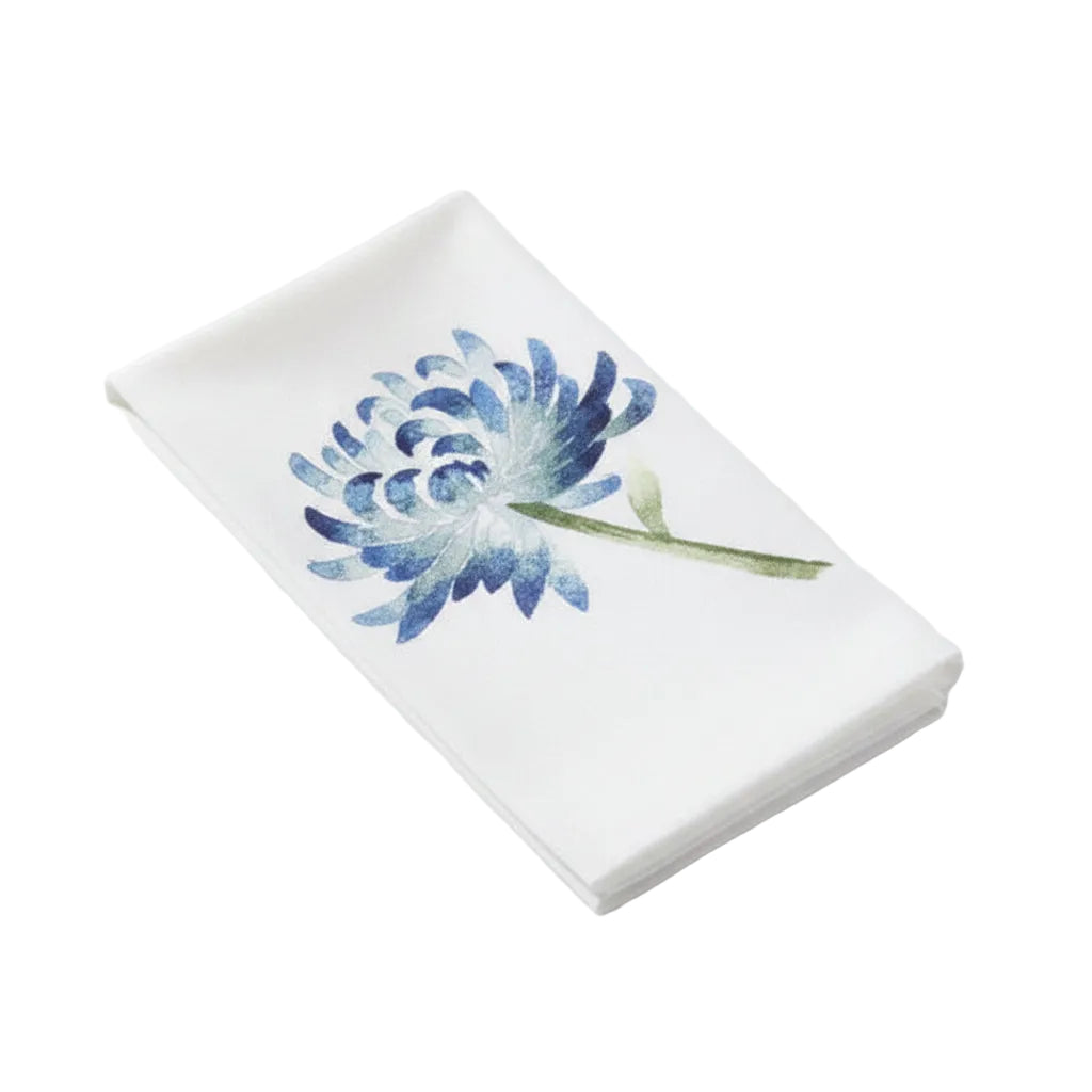 Adorn Embroidered Dahlia Napkin
