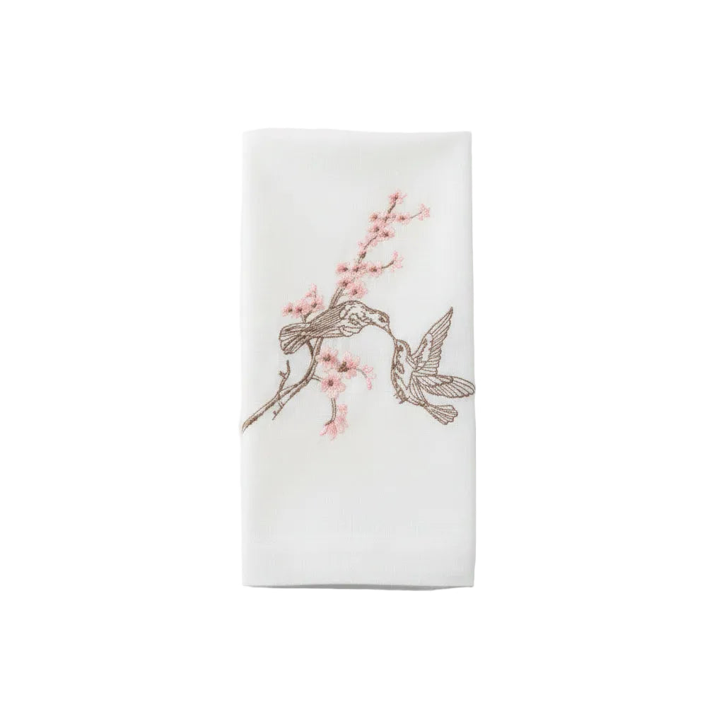Adorn Your Table Cherry Blossom Bird Napkins