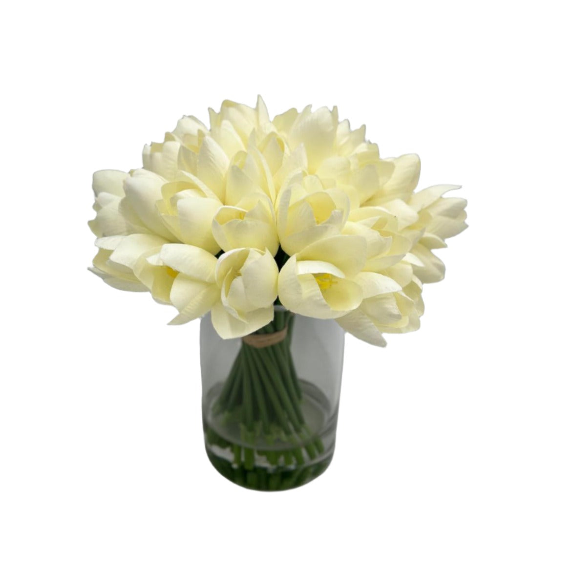 Flaura White Tulips Floral