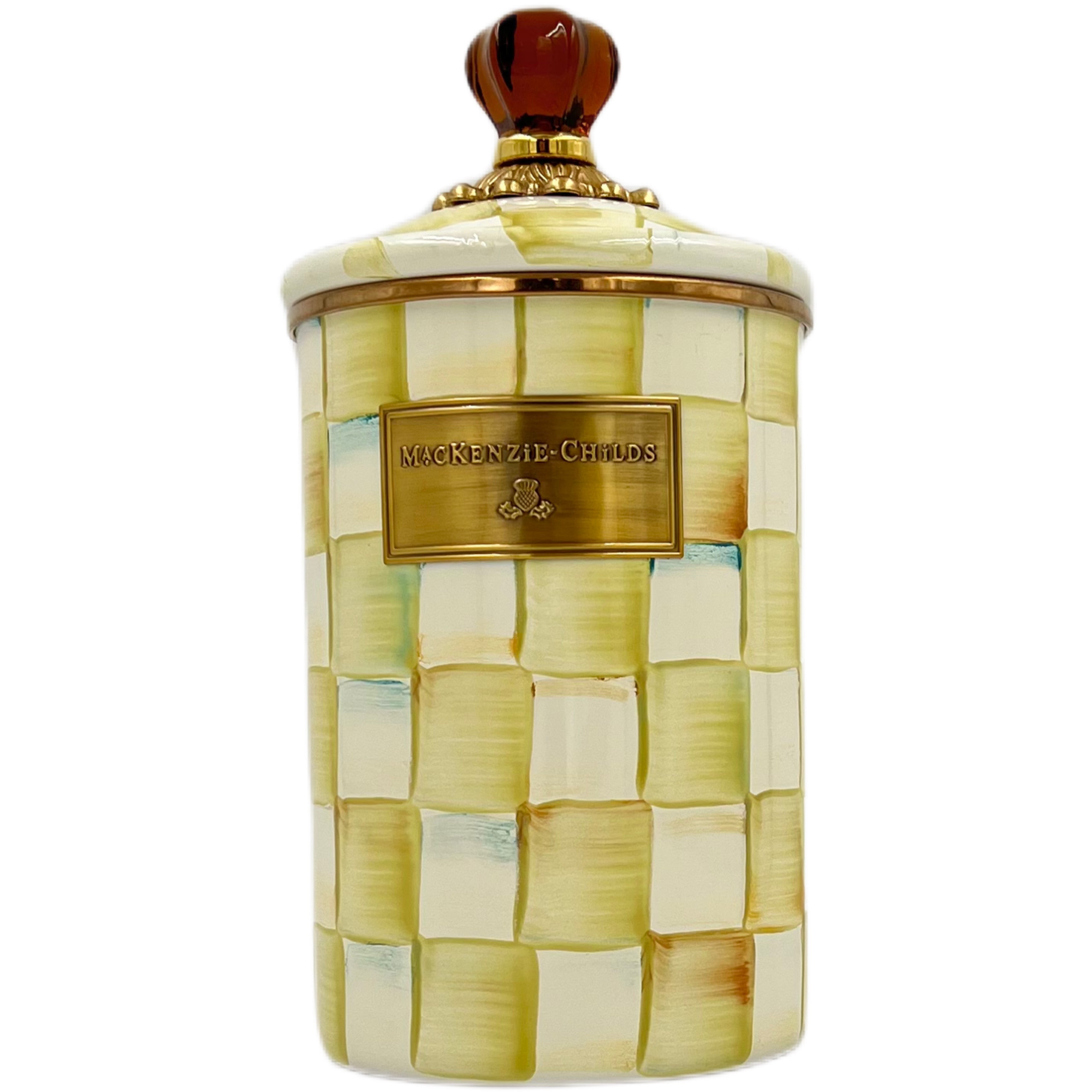 MacKenzie-Childs Parchment Canister