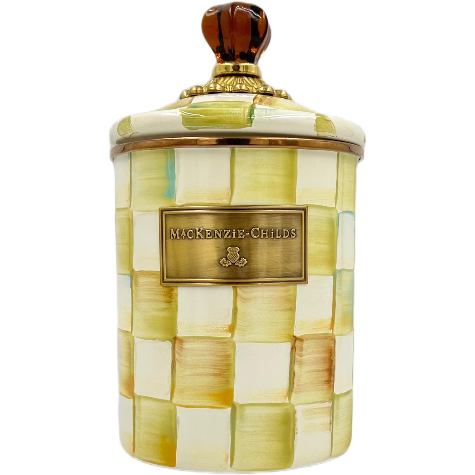 MacKenzie-Childs Parchment Canister