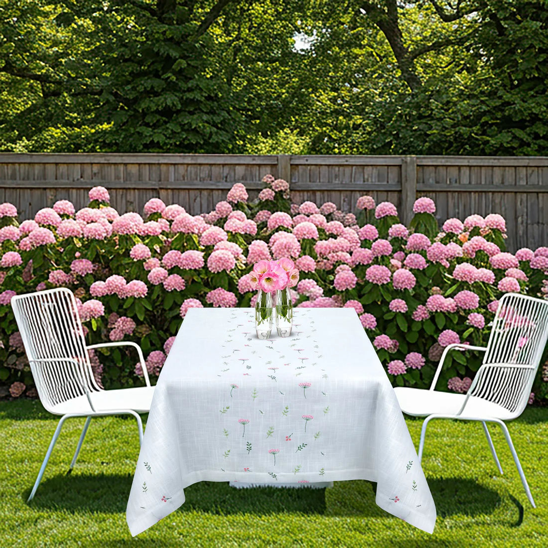 Adorn Your Table Floral Tablecloth