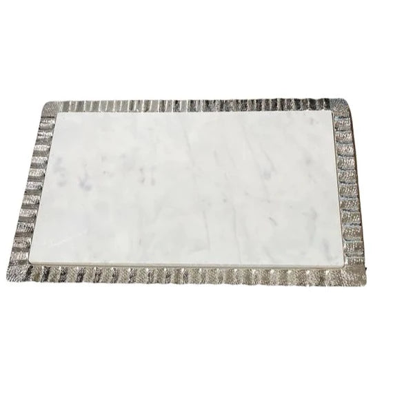 Ripple Silver Tray- Large