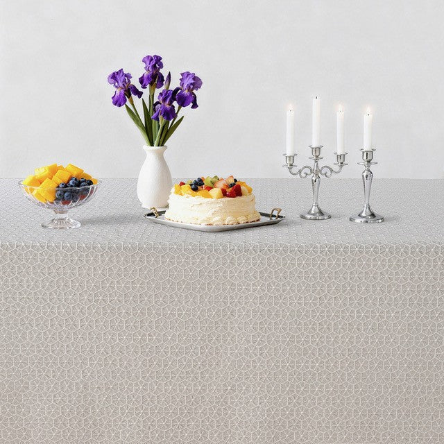 Adorn Your Table Halder Lace Lined Tablecloth