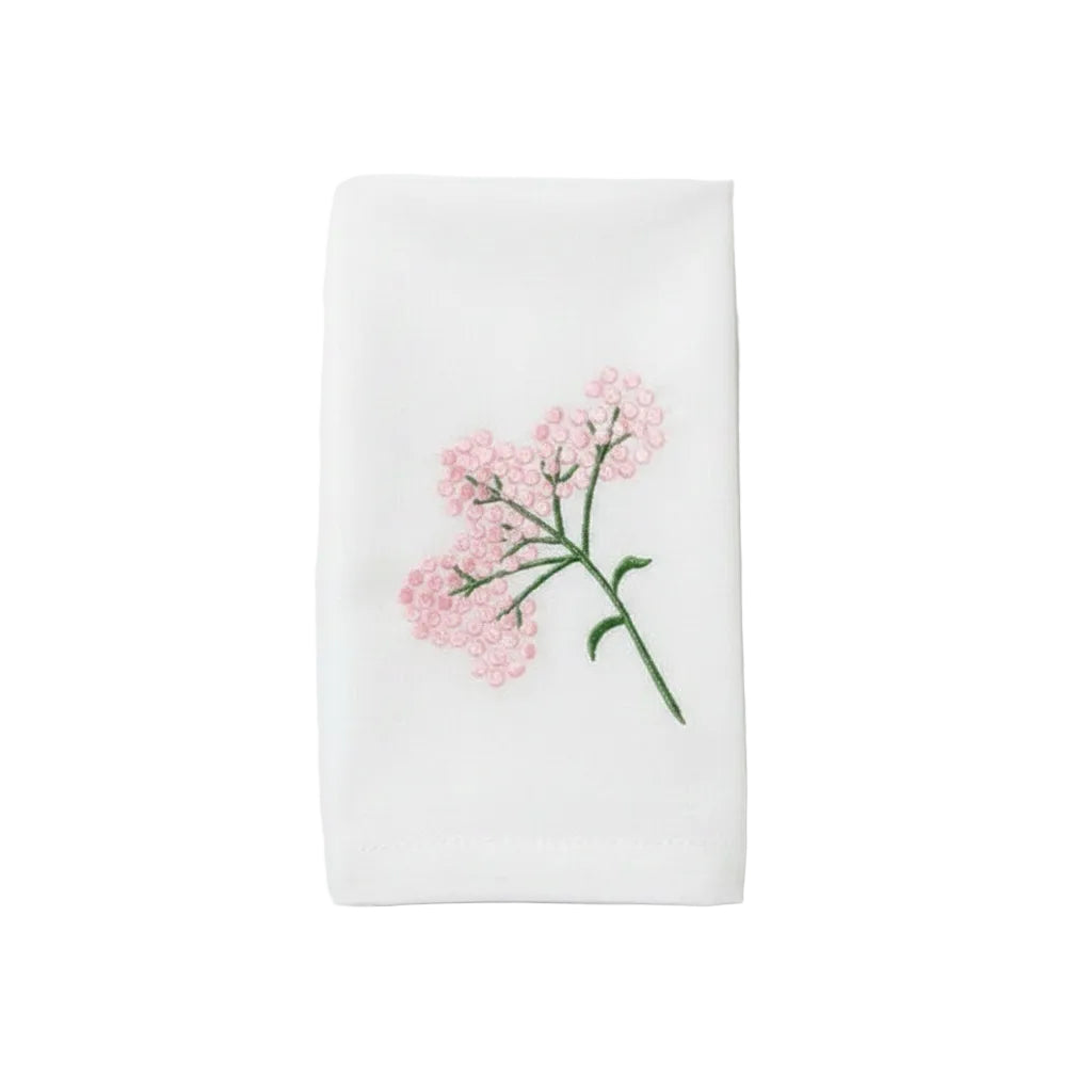 Adorn Your Table Pink Flower Napkin