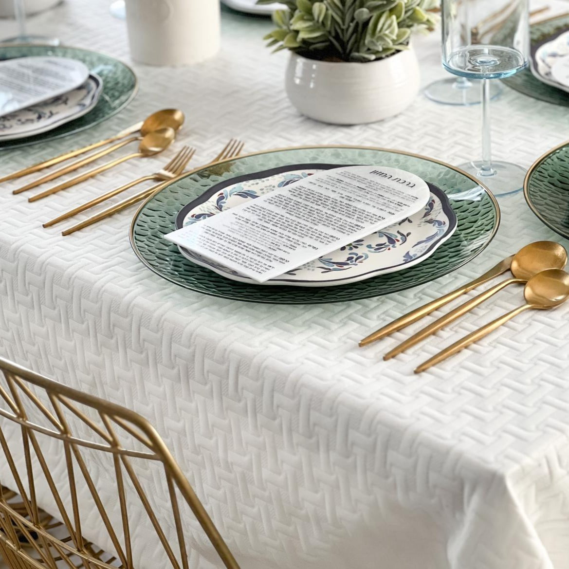 Adorn Your Table Windsor Tablecloth