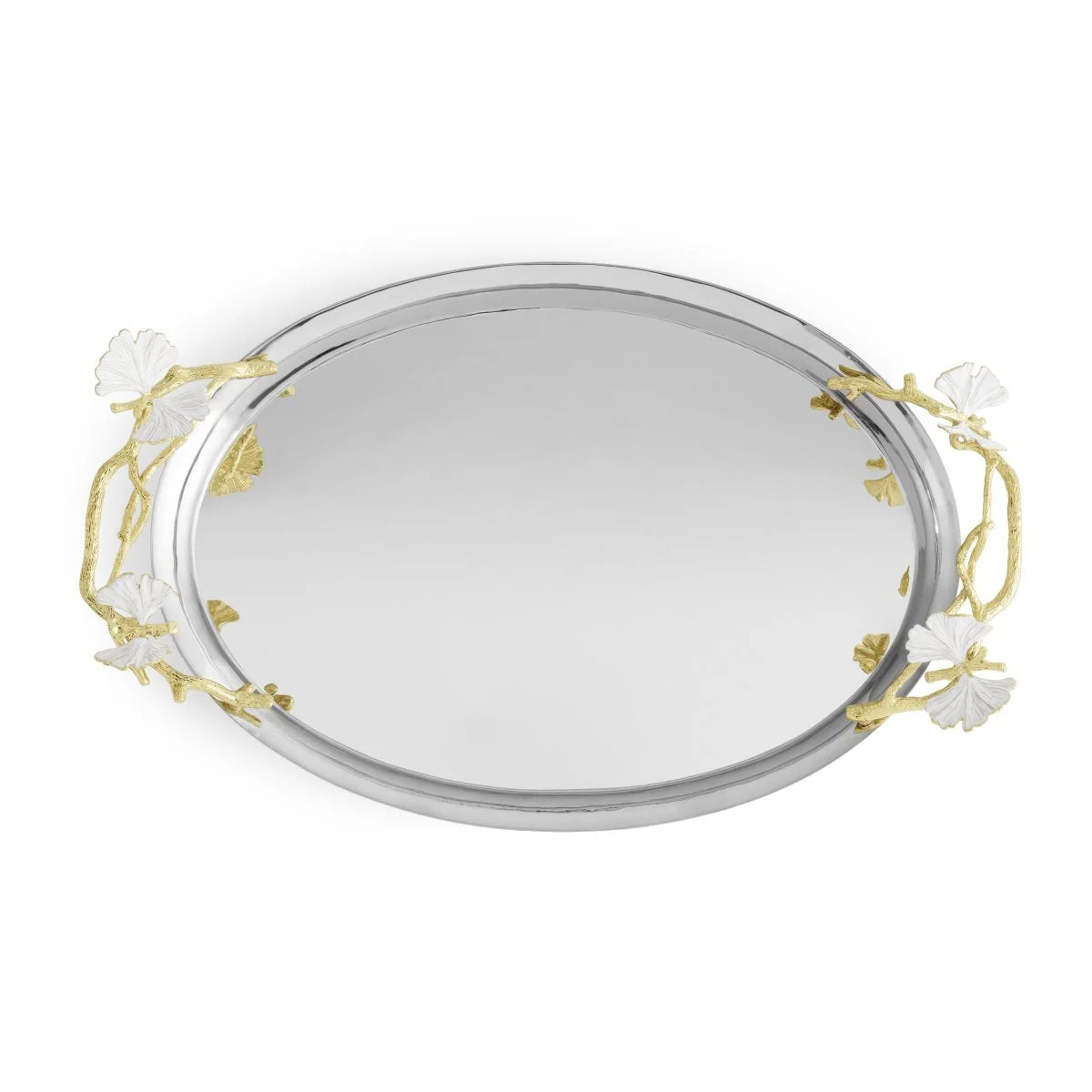 Michael Aram Butterfly Ginkgo Footed Tray