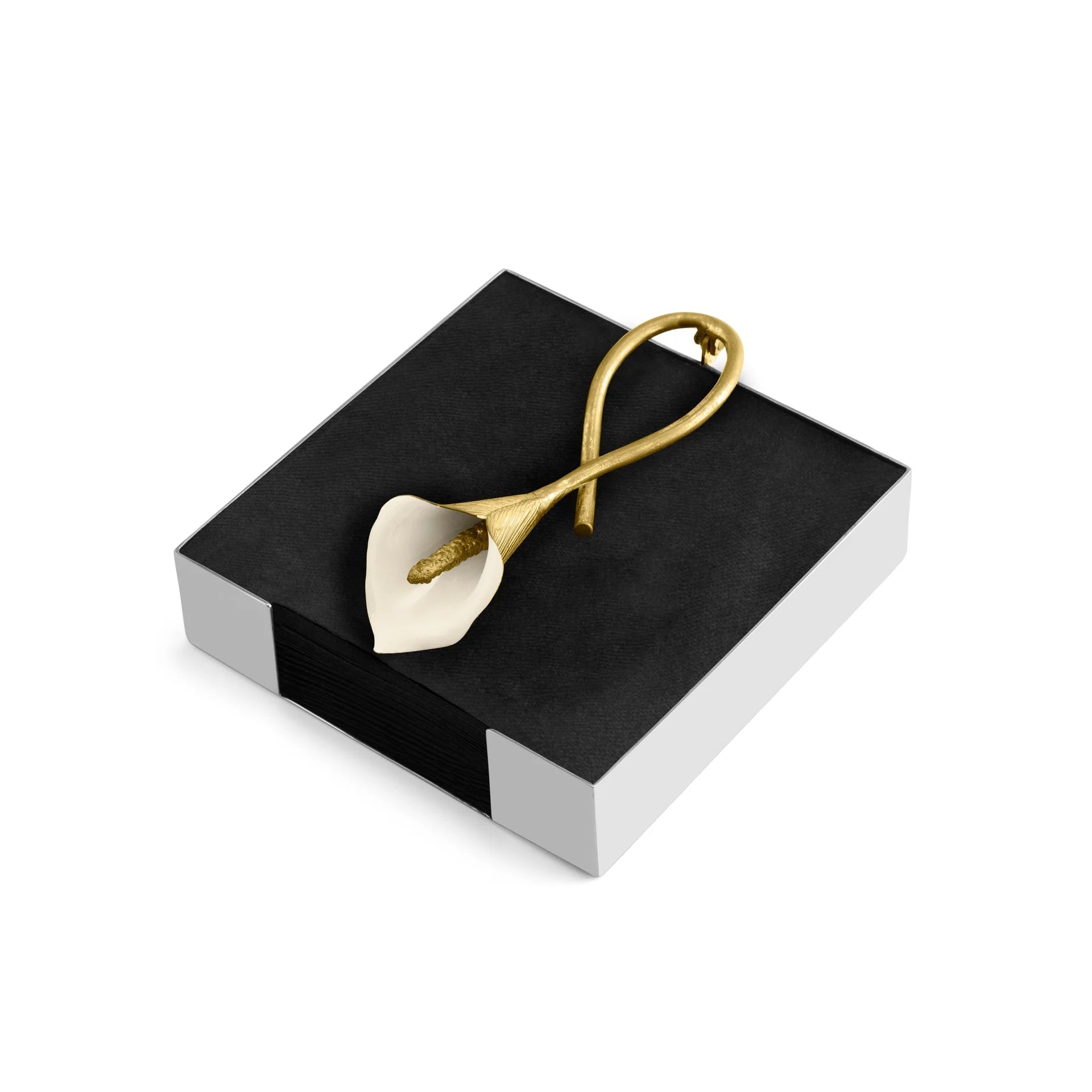 Michael  Aram Calla Lily Cocktail Napkin Holder