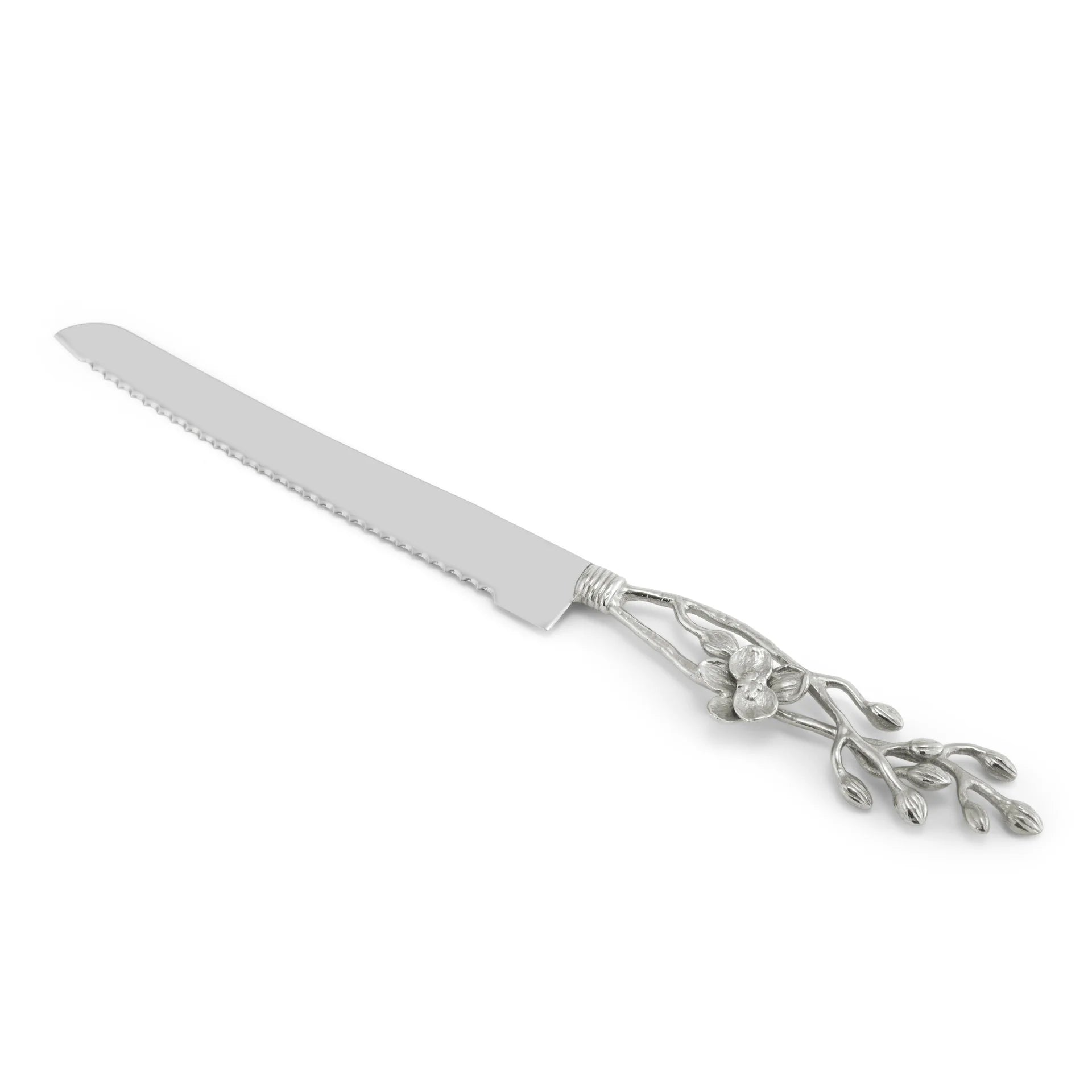 Michael Aram White Orchid Bread Knife