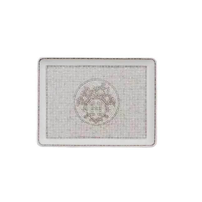 Mosaique Platinum Tray by Hermes