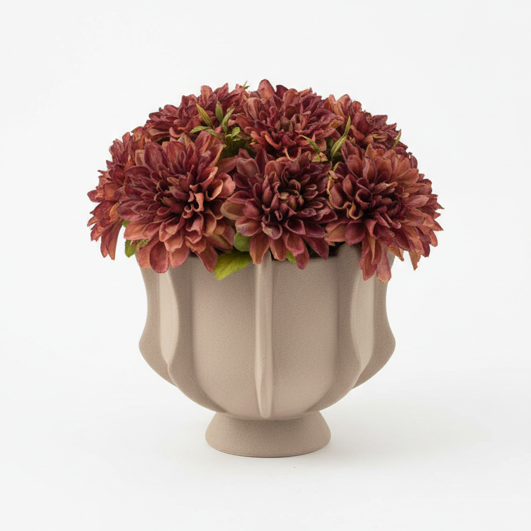 Flaura Burgundy Dahlias