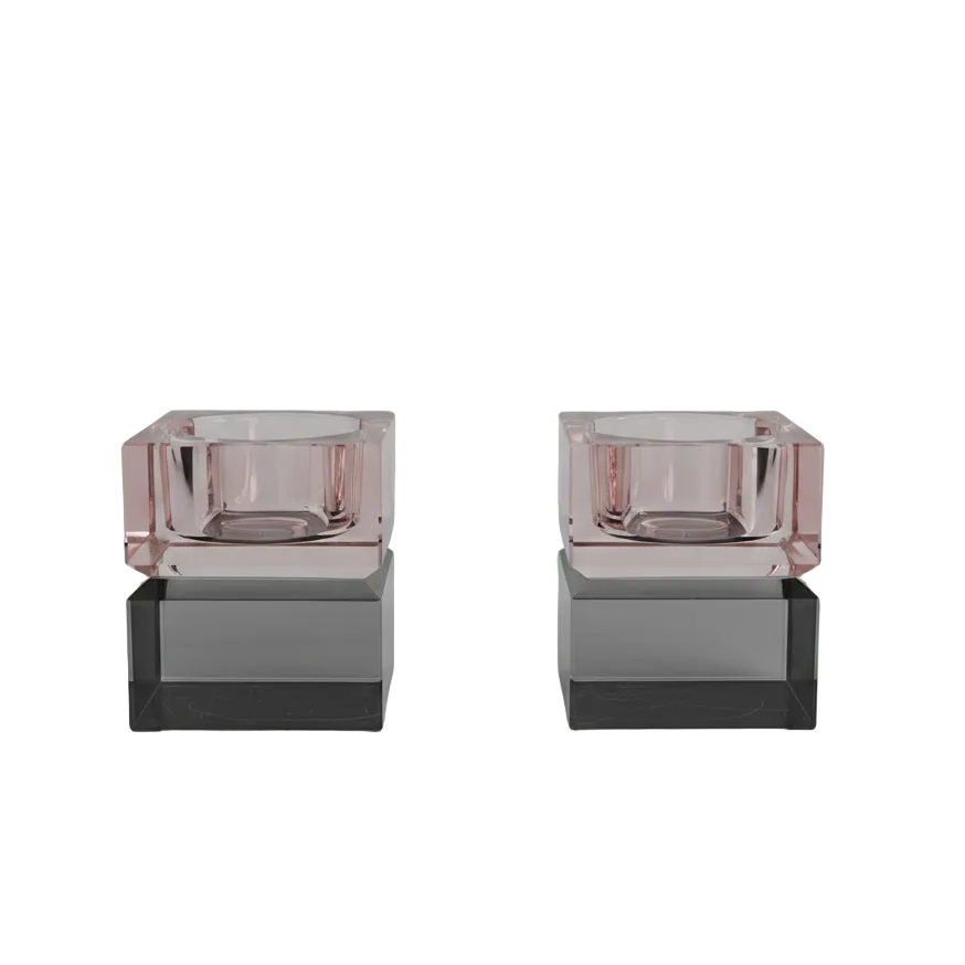 Colored Blocks Tea Light Holder