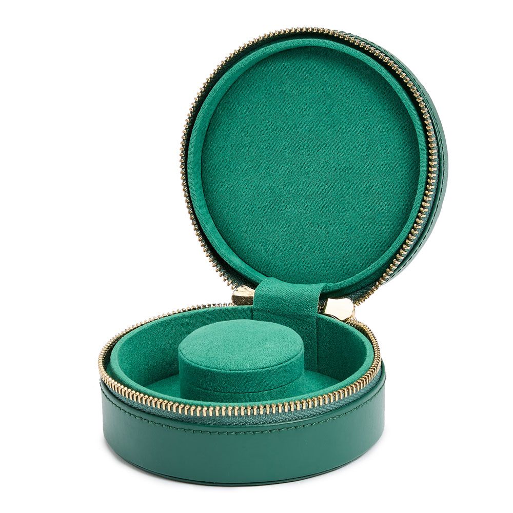 Tiffany & 2024 Co round travel jewelry case