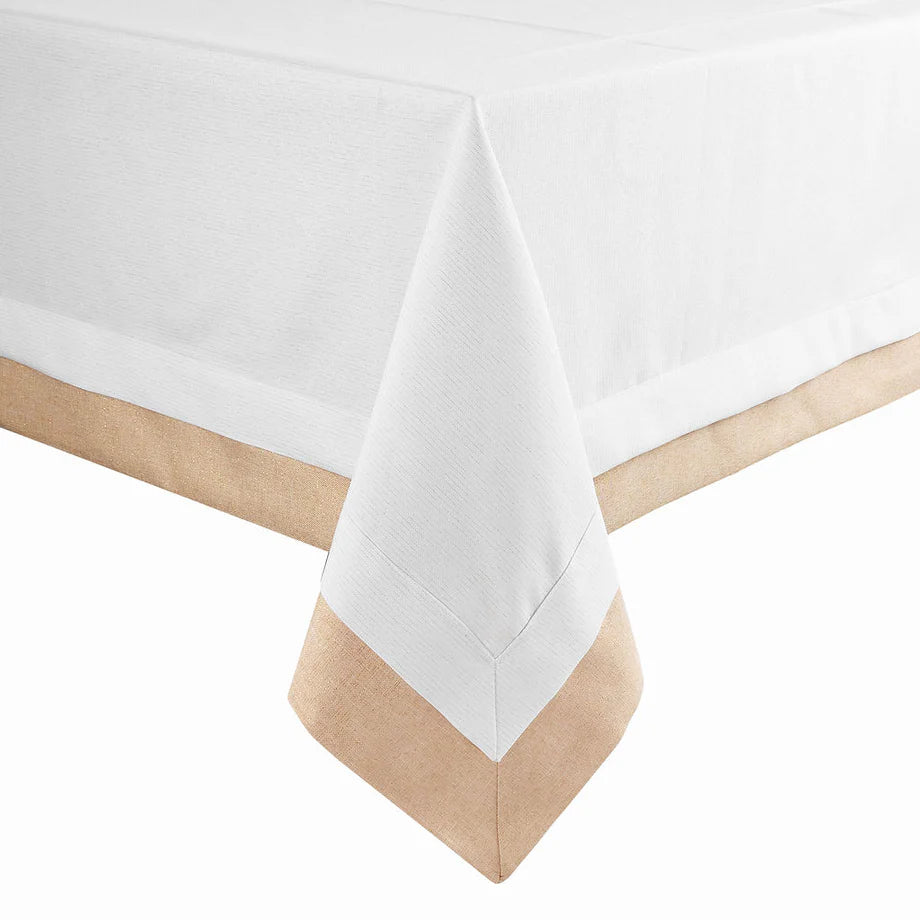 Adorn Your Table Sparkling Gold Tablecloth
