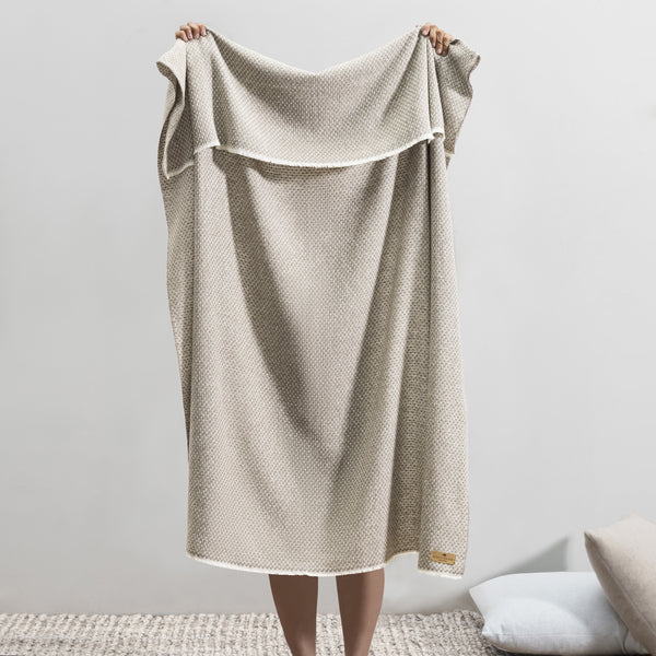 Lands Downunder Hudson Valley Throw- Mink