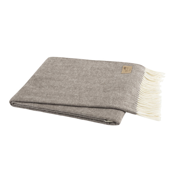 Lands Downunder Mink Italian Herringbone Throw