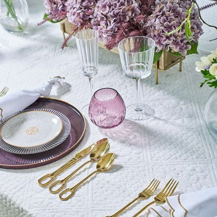 Adorn Your Table Quilted Willow Tablecloth