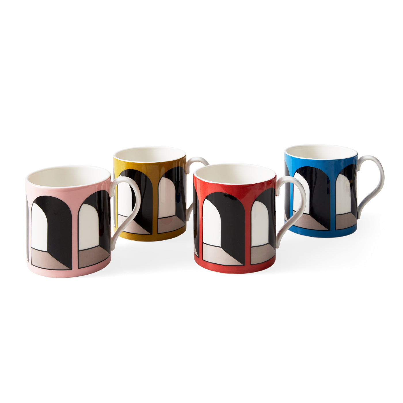 Jonathan Adler Boxed Arcade Mugs (4)