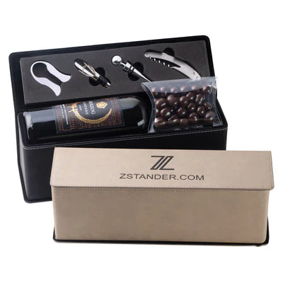 Wine Box & Accessories Set
