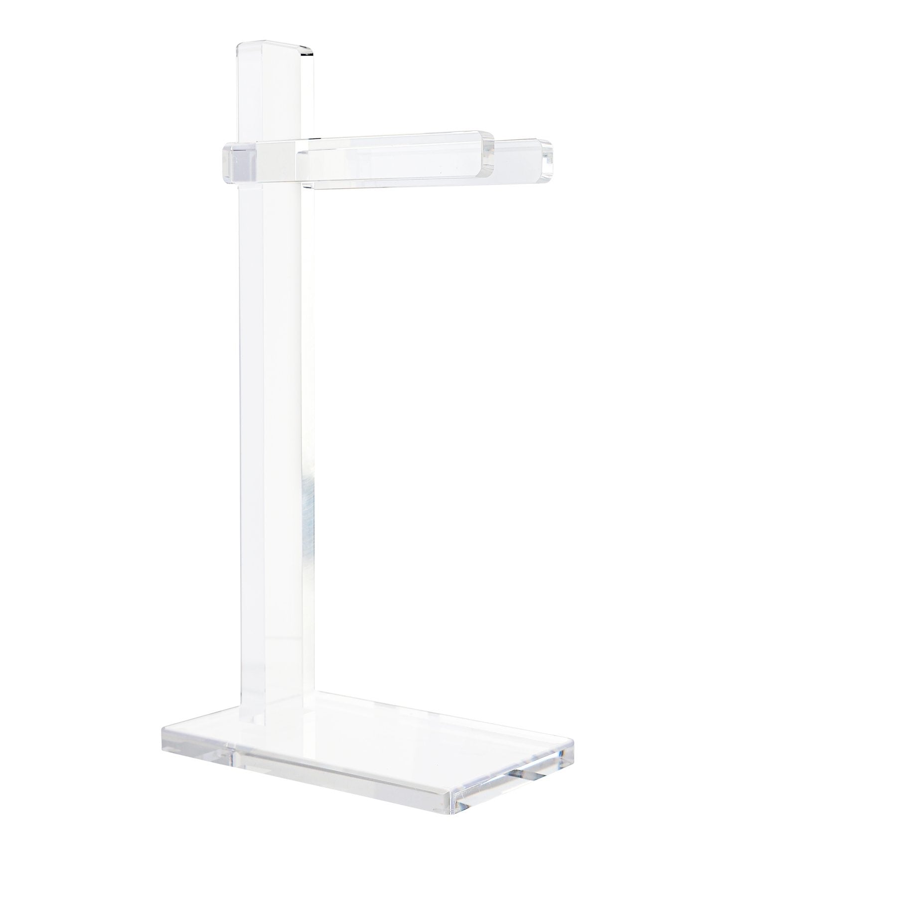 Lucite Fingertip Towel Stand
