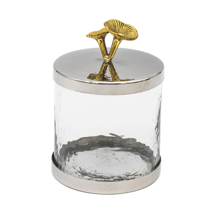 Mayfair Silver/Glass Canister