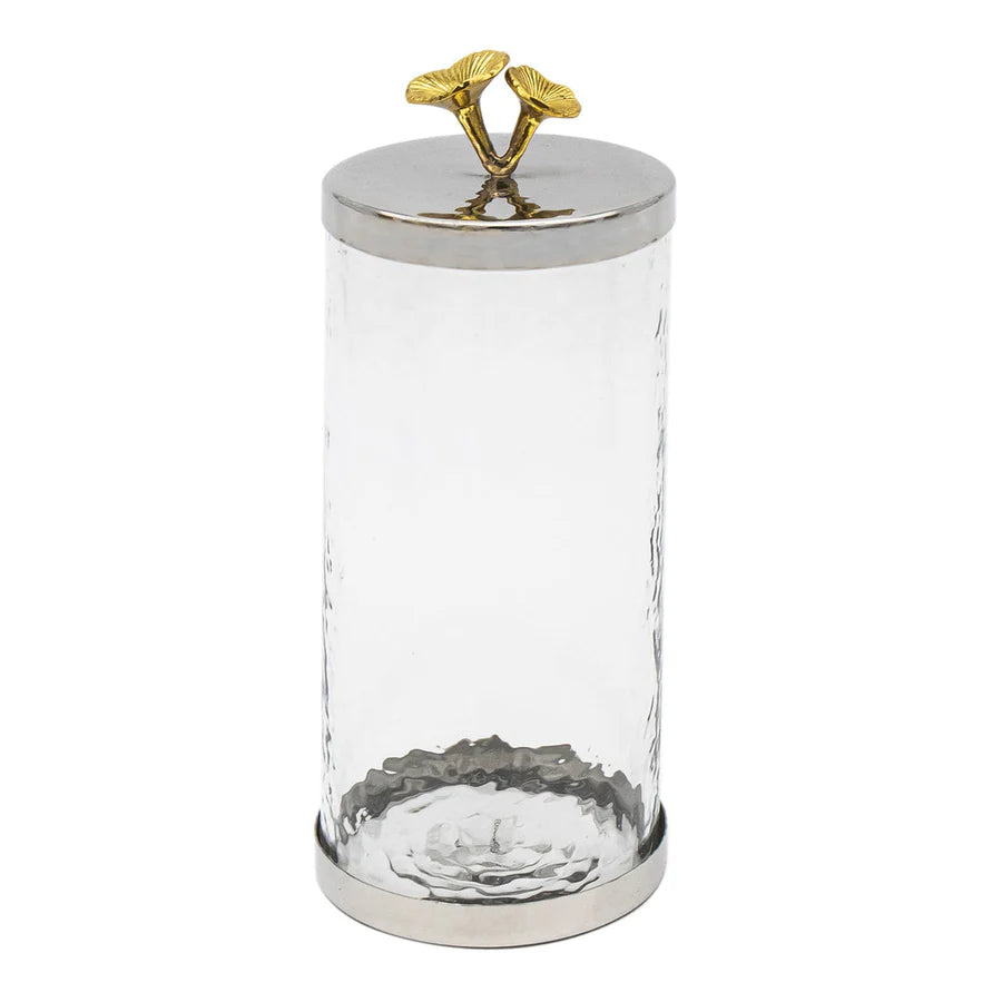Mayfair Silver/Glass Canister