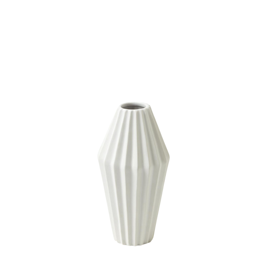 Milos White Vase
