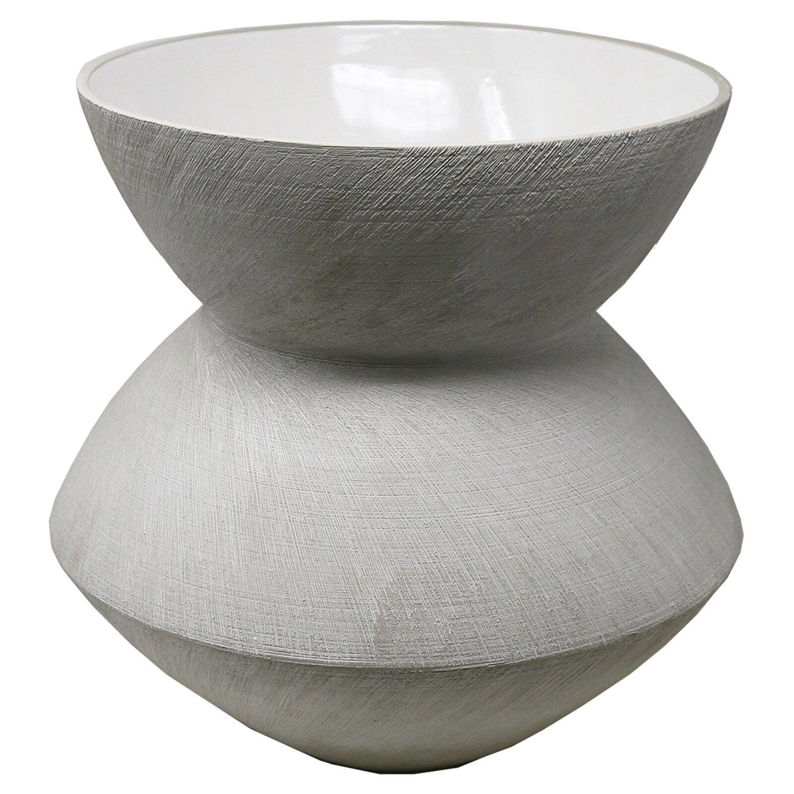 Steel Scratch Vase