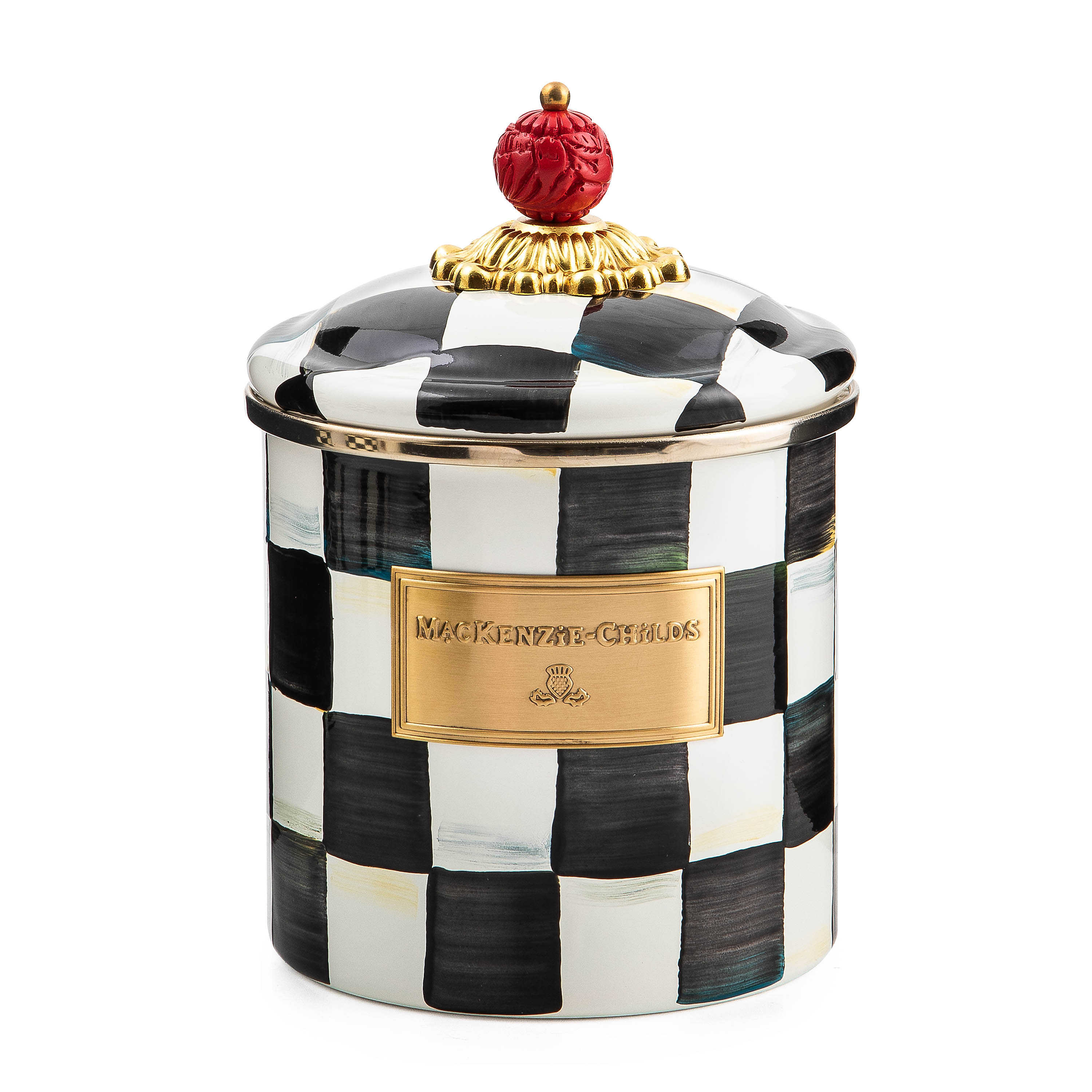 MacKenzie-Childs Courtly Canister