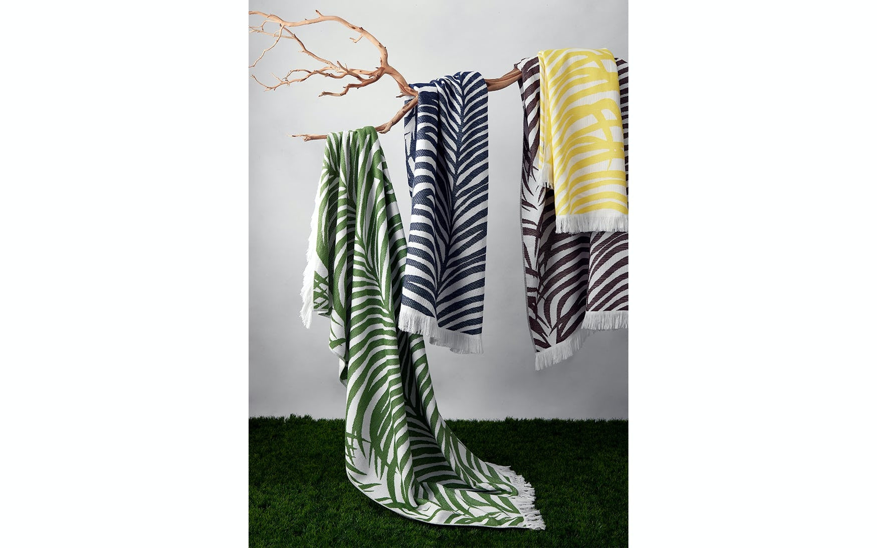 Matouk Zebra Palm Beach Towel